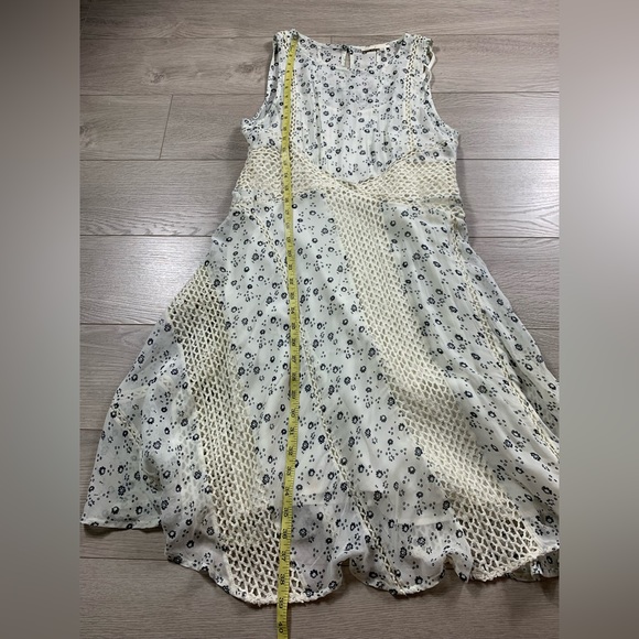 Anthropologie Floreat Windswept Lace Ditsy Floral Dress Prairie GrannyCore - Picture 14 of 15